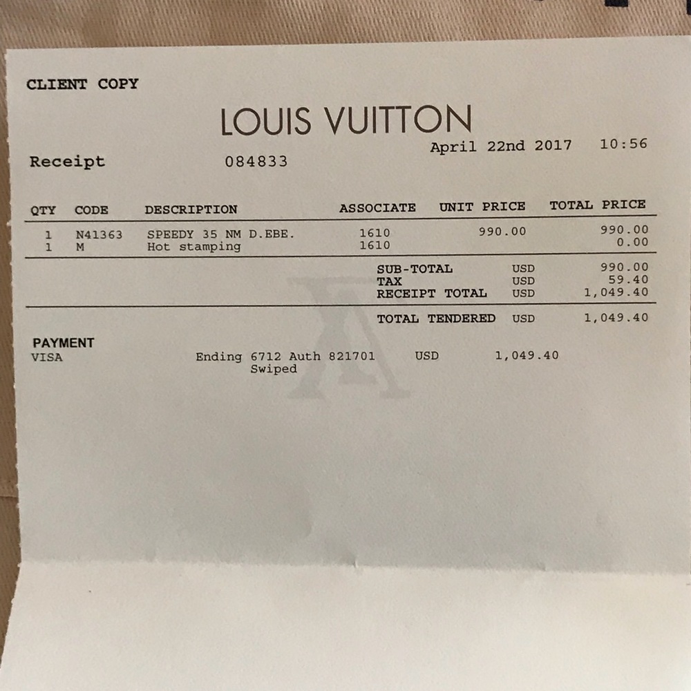 Louis Vuitton Speedy 35